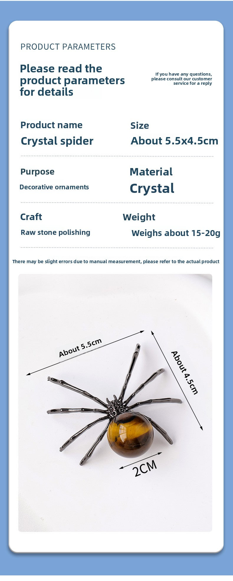 Luminique store | Spooky Halloween Spider