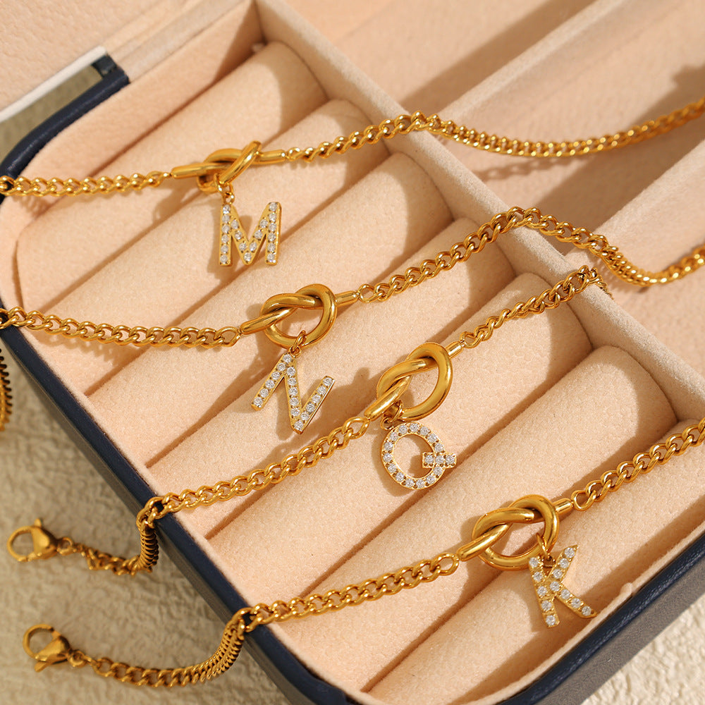 Luminique store | Elegant & Versatile Letter Jewelry Bracelet