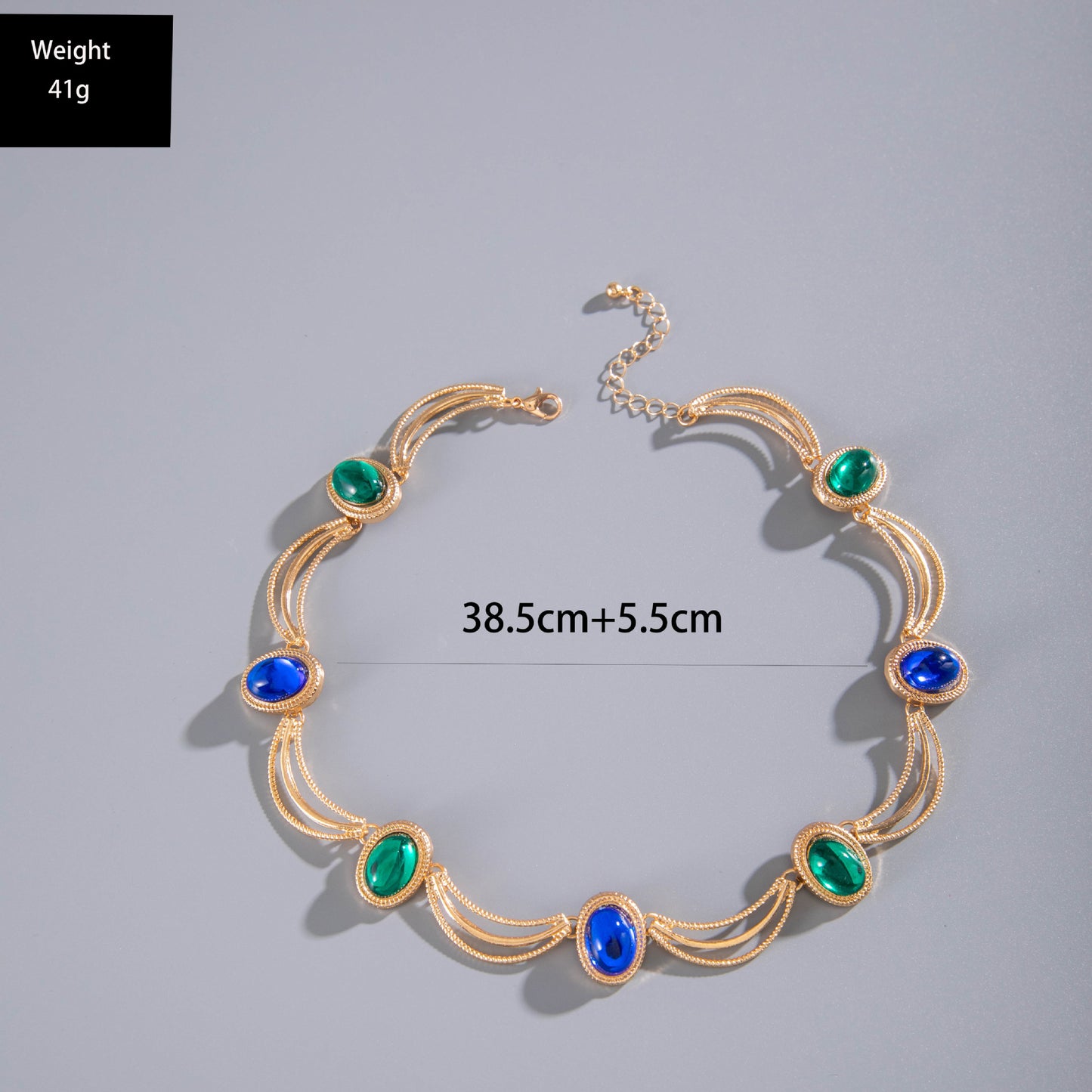 Luminique store | Medieval Court-Style Vintage Collar Necklace