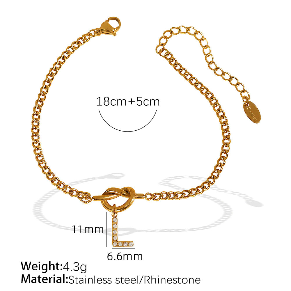 Luminique store | Elegant & Versatile Letter Jewelry Bracelet
