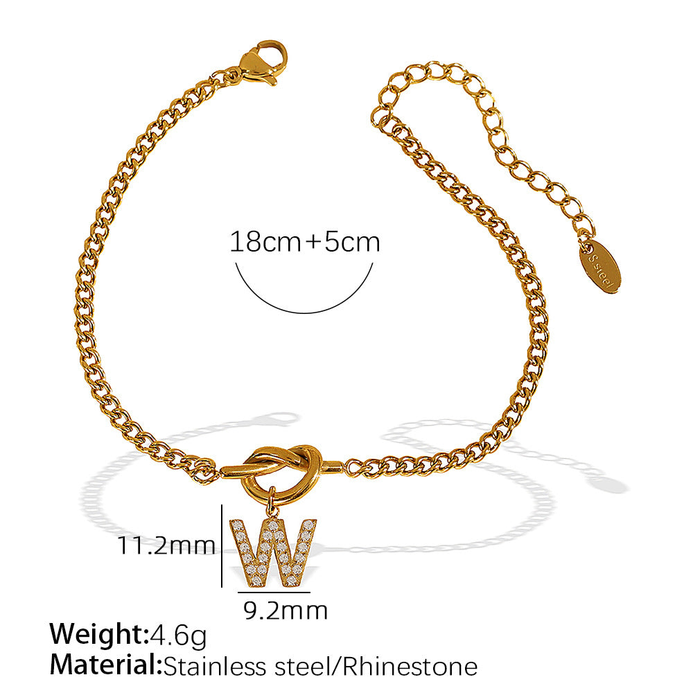Luminique store | Elegant & Versatile Letter Jewelry Bracelet