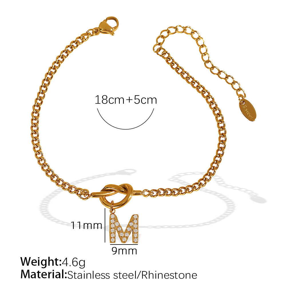 Luminique store | Elegant & Versatile Letter Jewelry Bracelet