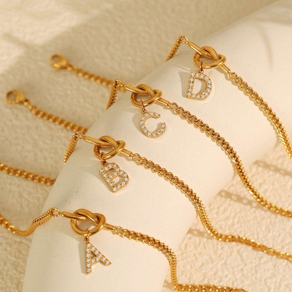 Luminique store | Elegant & Versatile Letter Jewelry Bracelet