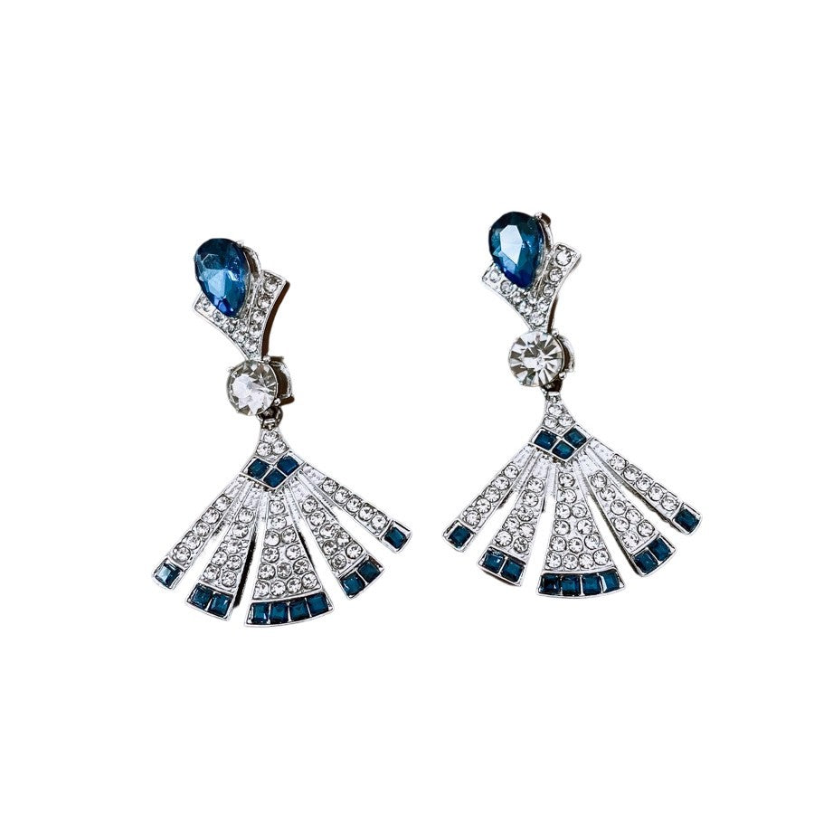Luminique store | Fan-Shaped Diamond Earrings