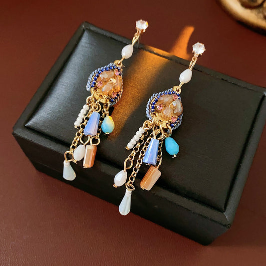 Luminique store | Vintage Bohemian Resin Earrings