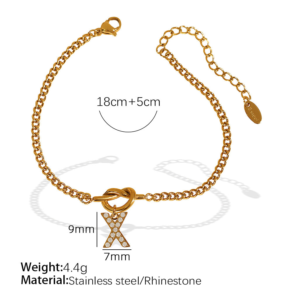 Luminique store | Elegant & Versatile Letter Jewelry Bracelet