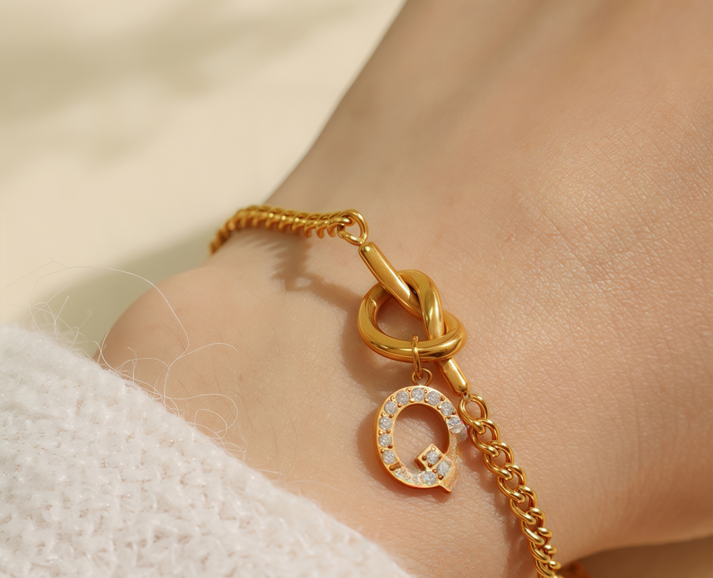 Luminique store | Elegant & Versatile Letter Jewelry Bracelet