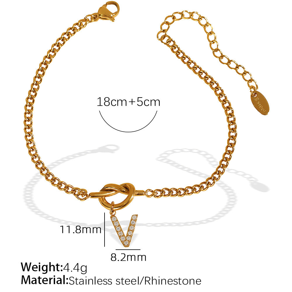 Luminique store | Elegant & Versatile Letter Jewelry Bracelet