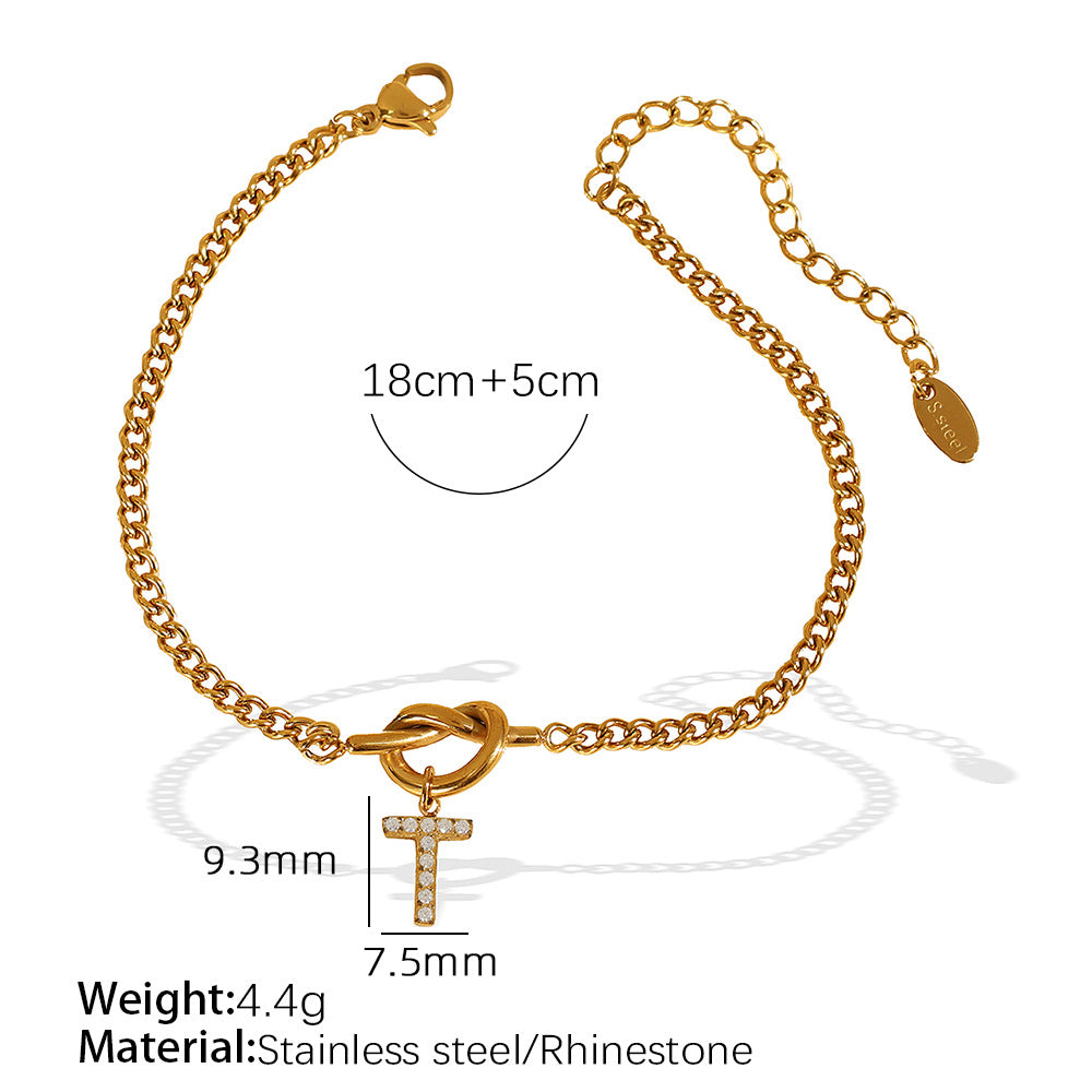 Luminique store | Elegant & Versatile Letter Jewelry Bracelet