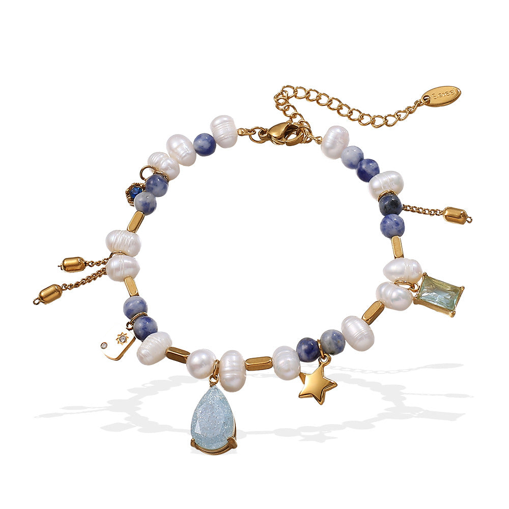 Luminique store | Natural Pearl Vintage Necklace Jewelry