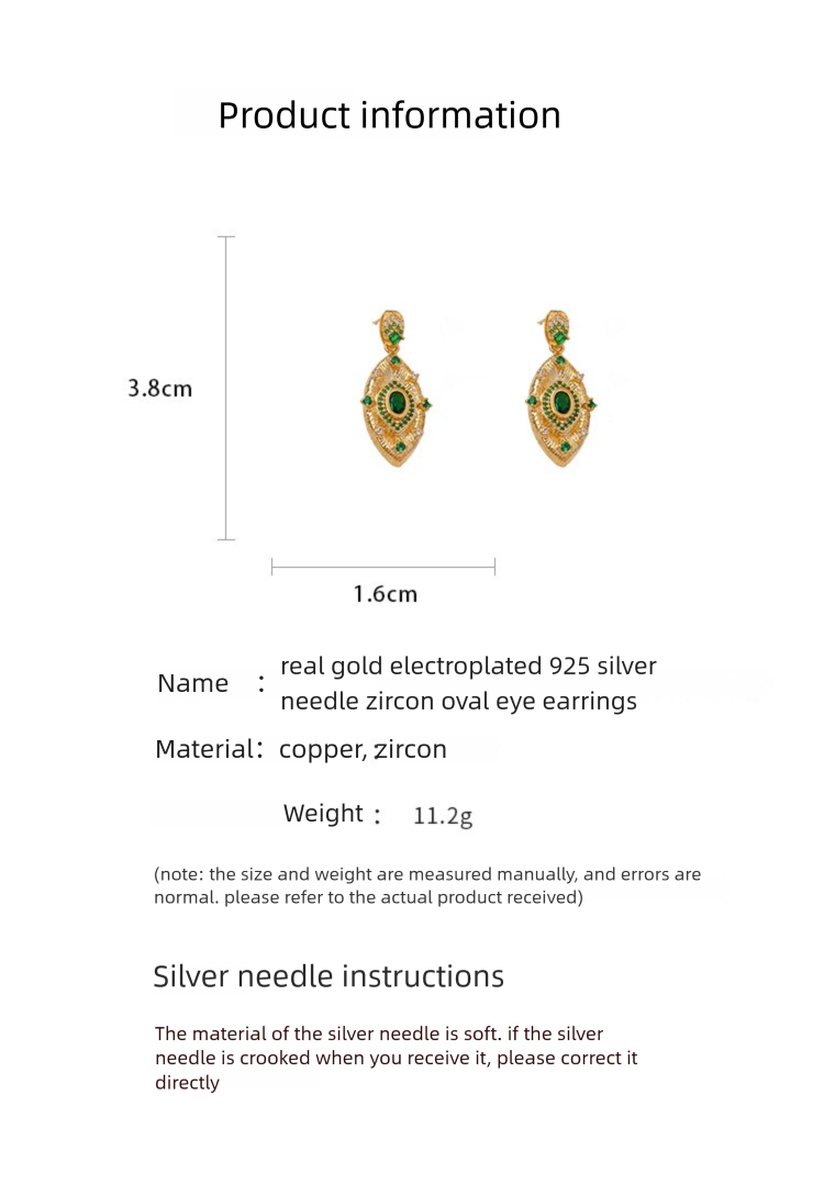 Luminique store | Elven Eye Teardrop Necklace