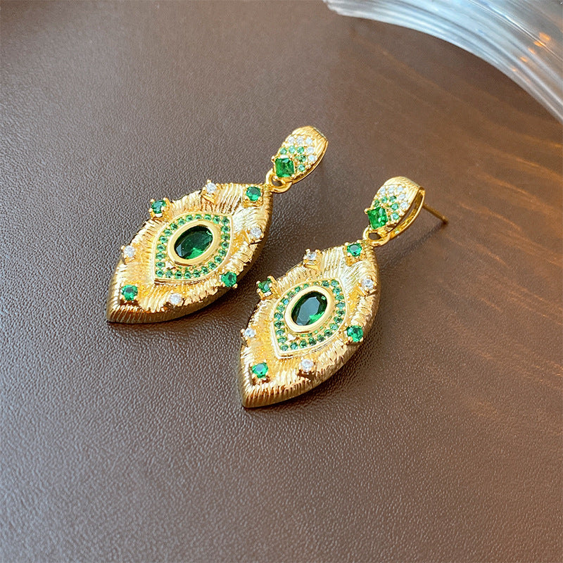 Luminique store | Elven Eye Teardrop Necklace