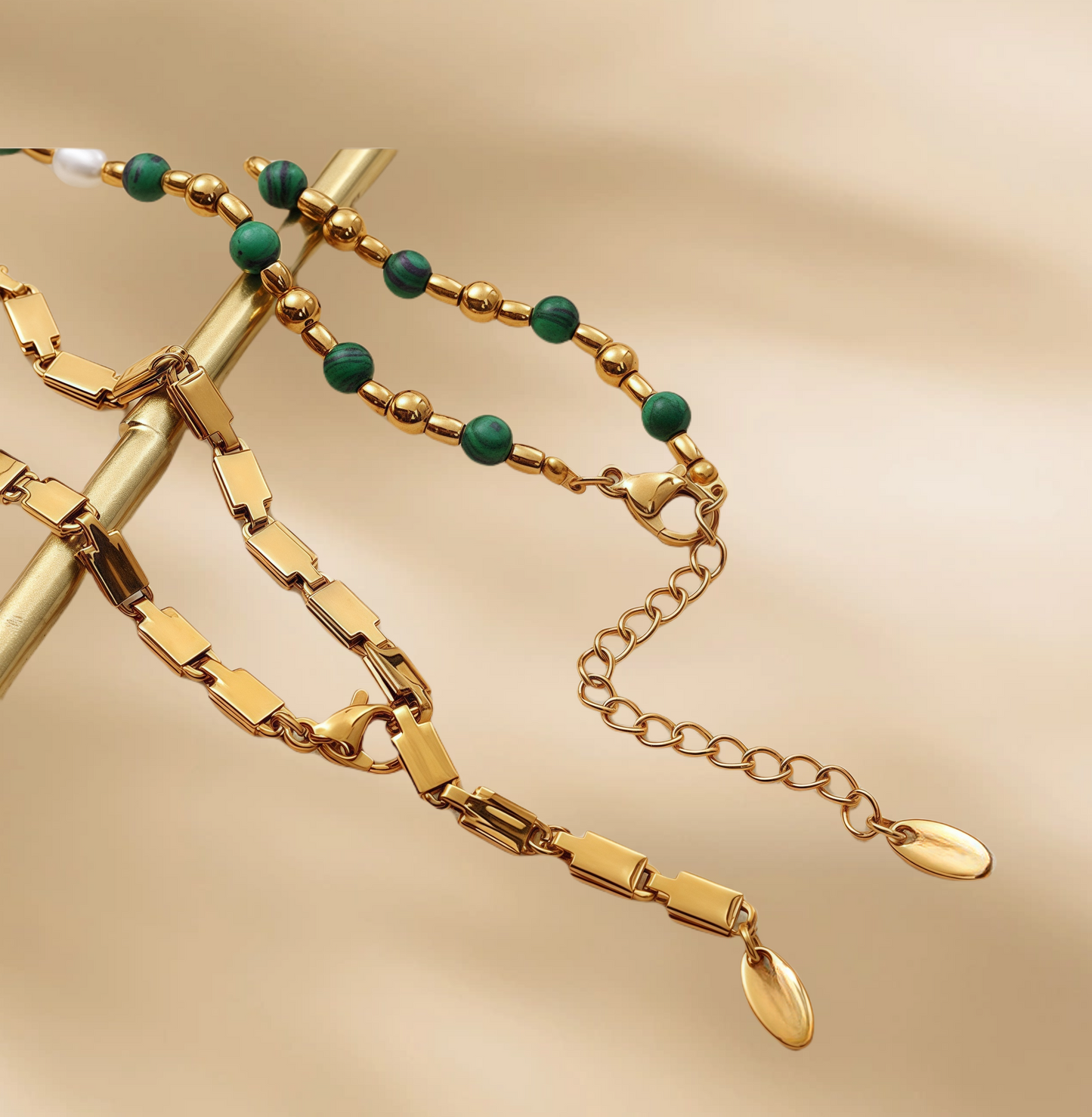 Luminique store | Natural Pearl Vintage Necklace Jewelry