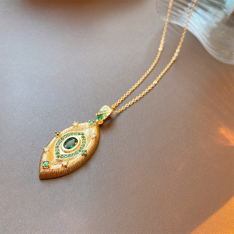 Luminique store | Elven Eye Teardrop Necklace