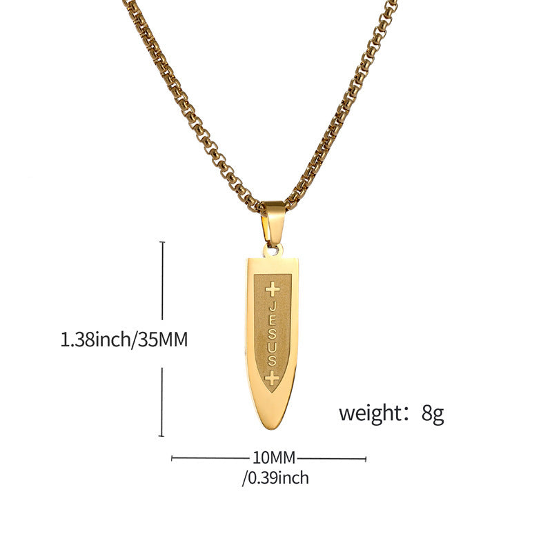 Luminique store |   golden shield cross