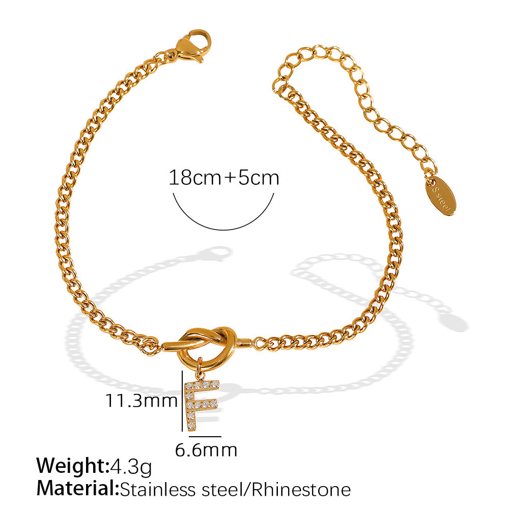 Luminique store | Elegant & Versatile Letter Jewelry Bracelet