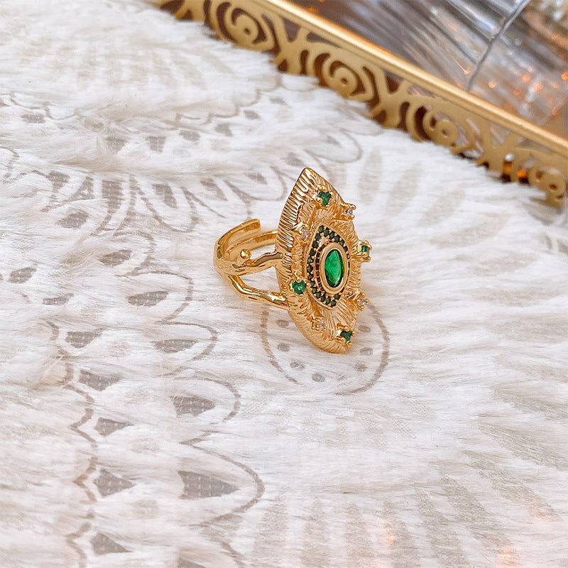 Luminique store | Elven Eye Teardrop Necklace