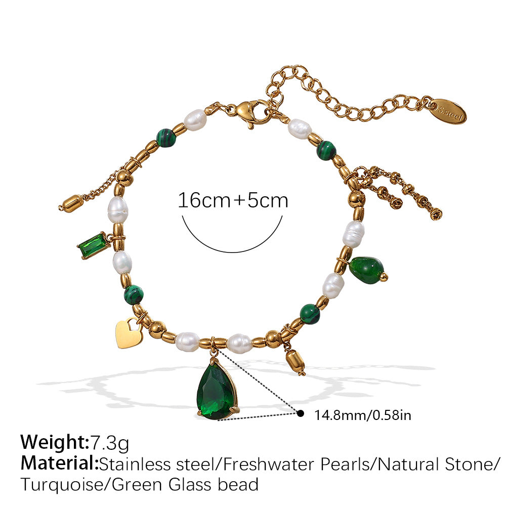 Luminique store | Natural Pearl Vintage Necklace Jewelry