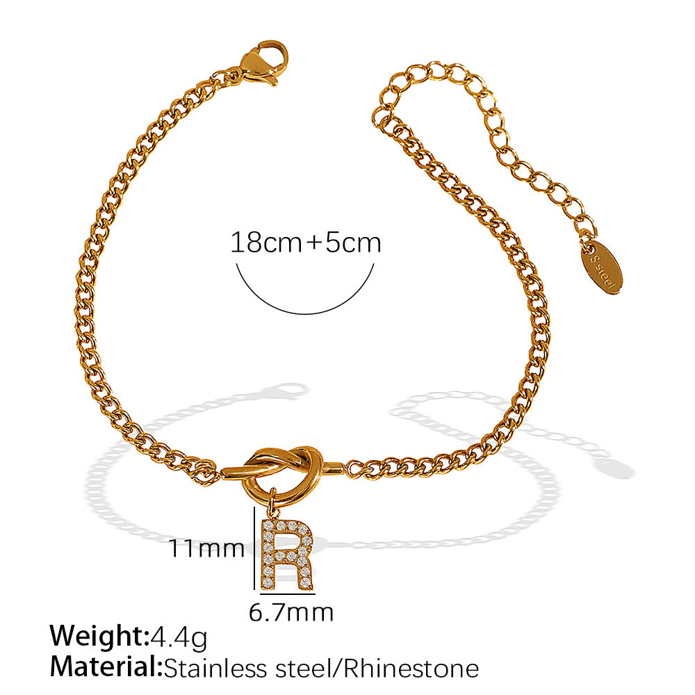 Luminique store | Elegant & Versatile Letter Jewelry Bracelet